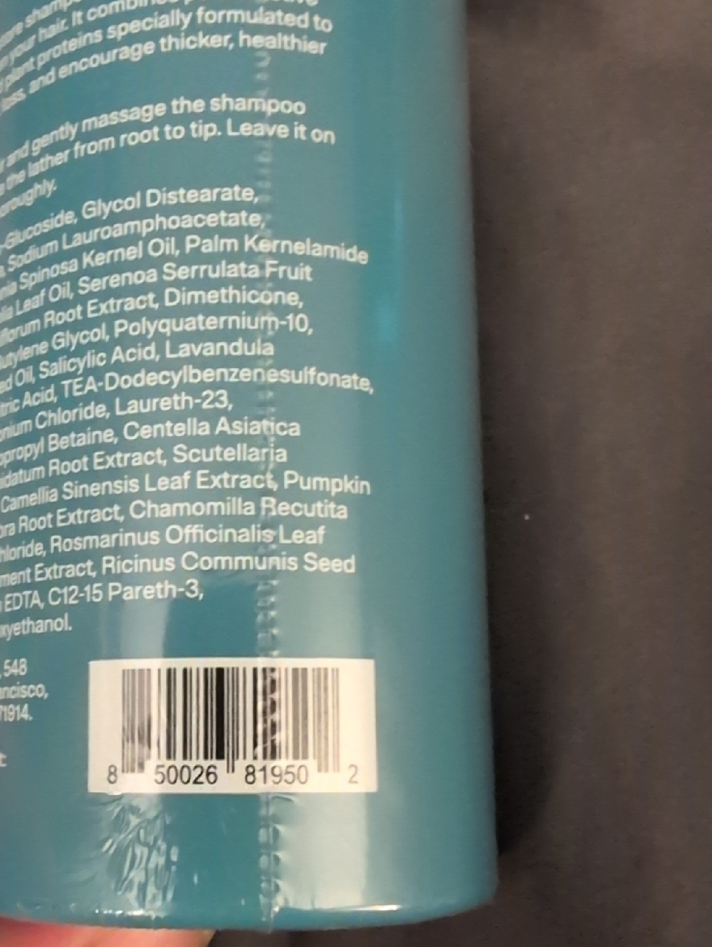 Customized Restore Shampoo - Blue - Picture 3 of 5